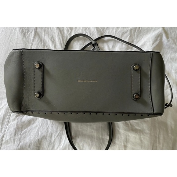 Coach 1941 Cooper Carryall Rivets Heather Gray Glovetanned Leather 31932 Rogue - Picture 5 of 12